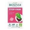 Biosens - Gélule végétale Stop faim - Caroube et Nopal - Certifié Bio AB Vegan - Fabriqué en France - Actifs 100% Végétaux -