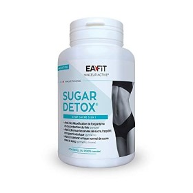EAFIT Minceur - Sugar detox - Stop sucre 5 en 1 : Gymnema, Chrome, Bardane, Vitamines et minéraux, Acides aminés, Plantes - D