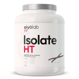 ISOLATE HT | Isolat de Protéines en Poudre | Jusqu’à 90% de Protéines | Riche en BCAA + Glutamine | Proteine Musculation Rapi