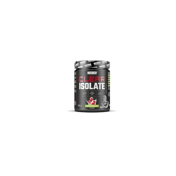 WEIDER Clear Whey Isolat, fruchtiges Whey Protein Isolat mit hohem Proteingehalt für erfrischende Eiweiß Shakes, erstklassige