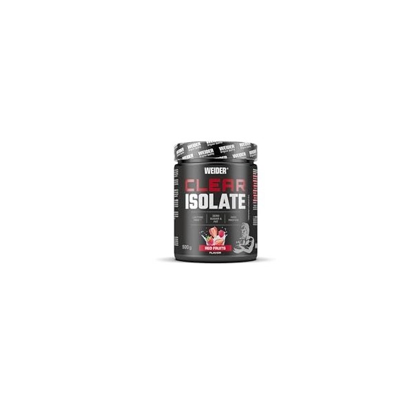 WEIDER Clear Whey Isolat, fruchtiges Whey Protein Isolat mit hohem Proteingehalt für erfrischende Eiweiß Shakes, erstklassige