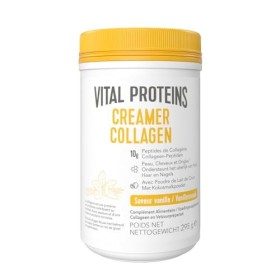 Vital Proteins Creamer Collagen Vanille - Peptides de Collagène - Peau, Ongles, Cheveux - Sans Sucres Ajoutés, Sans Gluten, S