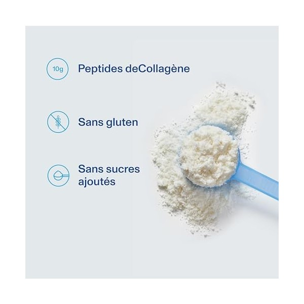 Vital Proteins Creamer Collagen Vanille - Peptides de Collagène - Peau, Ongles, Cheveux - Sans Sucres Ajoutés, Sans Gluten, S