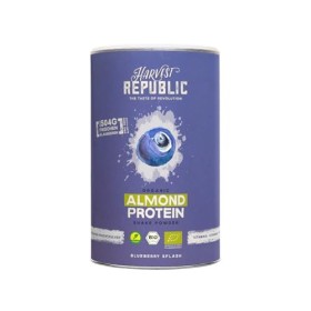 HARVEST REPUBLIC Protéine damande bio en poudre de myrtille sauvage avec 100 % de poudre de fruits véritable | 320 g de poud