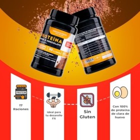 Protéine dœuf saveur chocolat pot 510 g - SRD SPORT NUTRITION INSTANT FIT