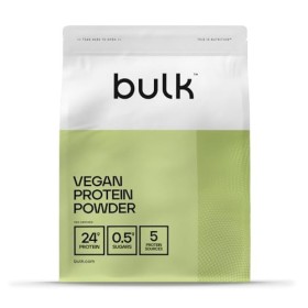 Bulk Vegan Protein Powder, Shake protéiné végétal, Caramel Latte Flavour, 1 kg, New & Improved Formula