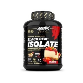 Amix | La protéine BLACK CFM ISOLATE aide à maintenir la masse musculaire grâce aux enzymes digestives Digestion facile Poudr