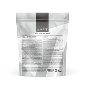 Marque Amazon - Amfit Nutrition Protéine de lactosérum en poudre, caramel salé, 33 portions, 1 kg paquet de 1 Lot de 2 