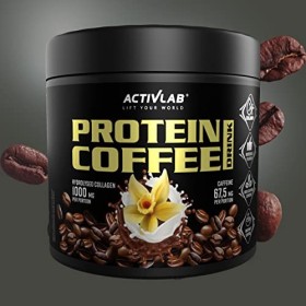 Activlab PROTEIN COFFEE DRINK 150g - Café instantané au collagène hydrolysé, saveur vanille
