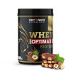 WHEY OPTIMAX PROTEIN +74% Protéines Bi-sources: WPC + Protéine Brevetée, 17g BCAA, 11g Glutamine, Peu Sucrée et Onctueuse｜Idé