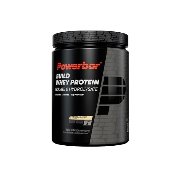 Powerbar Black Line Build Whey Protein Cookies & Cream 550g