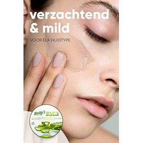 Bettys Apaisantes Gel à lAloe Vera Corps Visage et Mains 100% Naturel 300ml