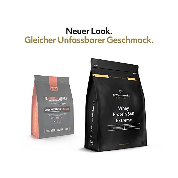 THE PROTEIN WORKS - Protéine Whey 360 Extrême | Premium Whey Shake | Apport protéinés | Protéines haut de gamme | 68 Servings