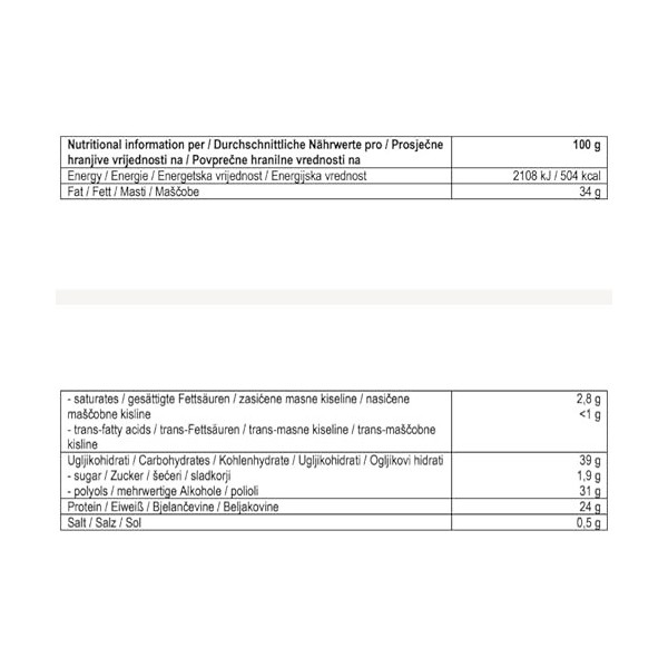 zoe Nutrition Crème protéinée, 200 g, crème foncée et blanche, 23 % de protéines de lactosérum, faible teneur en sucre, pour 