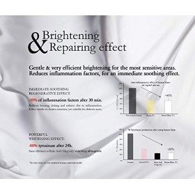 Baume Blanc Soin unifiant éclat. Effet éclaircissant, reparation en profondeur. Crème intime et corps. Apaisant rapide post l