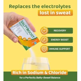 Ultra Lyte Electrolytes Drink Mix – Poudre de mangue salée sans sucre – 24 sachets à haute teneur en sodium, oligo-minéraux e