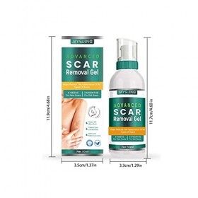 Gel Anti-cicatrices, 50 Ml De Gel Cicatrisant Nourrissant Pour Apaiser Et Réparer La Peau, Crème Anti-cicatrices Avec Des Ing