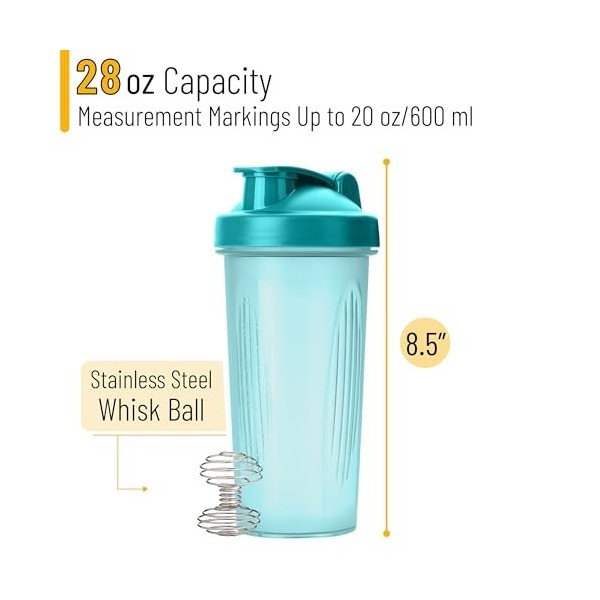 Mr. Pen - Bouteilles shaker pour mélanges de protéines,