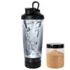 hzuisst Shaker Électrique, USB C Rechargeable Shaker Proteine, 600 ml Portable Shaker Protéine Electrique Shaker Sport pour S