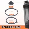 Lot de 6 Joints de Rechange Compatibles avec la Bouteille de Shaker à Protéines Électrique VOLTRX de 24 oz, Joints Anti-Fuite