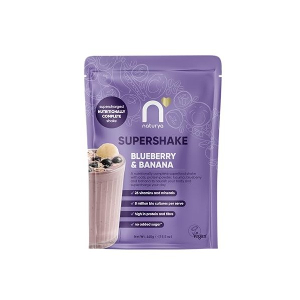 Naturya SuperShake Myrtille et banane 440 g