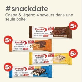 Premier Protein - High Protein Bar 50% - Multiflavourbox - 20x40g