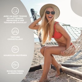 BioTechUSA Crispy Protein Bar | Sucré et croquant | Délice riche en protéines | Soutien énergétique et musculaire en déplacem