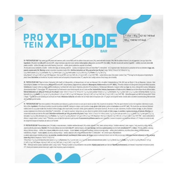 Olimp Protein Xplode Bar 25x40g Noix de Coco