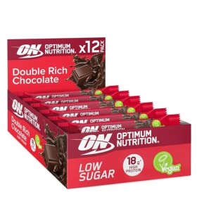 Optimum Nutrition Plant Bar 12x60g Double Chocolat Riche
