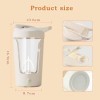 LOMUG Shaker Electrique Portable 450ml Shaker Proteine Bouteille Shaker Éléctrique Shaker Mixeur Portable Blender Petit Shake