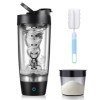 SOARFLY Shaker electrique 700ml shaker protéine electrique avec compartiment à poudre, shaker protéine shaker electrique USB 