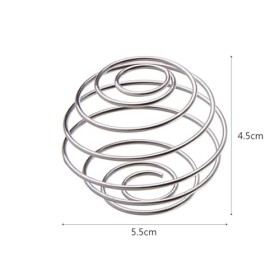 Lotsdonxia Lot de 2 boules mélangeuses en acier inoxydable de qualité alimentaire - Boules de protéines durables et résistant