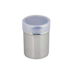 Kosma Shaker à chocolat en acier inoxydable | Shaker à fromage | Shaker à épices | Shaker Masala | Shaker à piments – 6 x 8,5