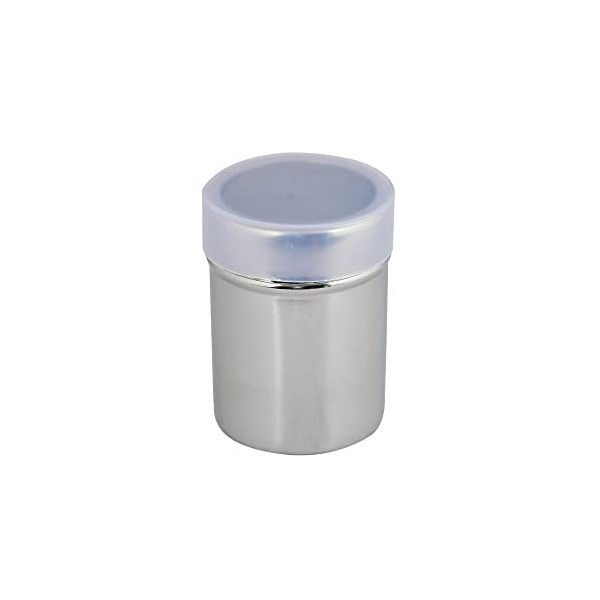 Kosma Shaker à chocolat en acier inoxydable | Shaker à fromage | Shaker à épices | Shaker Masala | Shaker à piments – 6 x 8,5