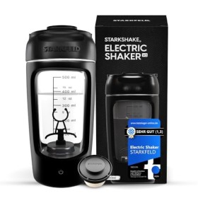 STARKSHAKE® V3 – Votre dernier shaker | Shakes protéinés sans grumeaux grâce à 7 000 tr/min | Charge rapide USB-C | 60 shakes
