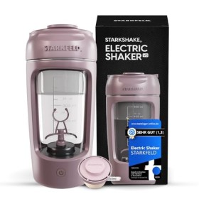 STARKFELD Shaker électrique V3 - Mixeur automatique de protéines pour des shakes protéinés crémeux parfaits | 7000 tr/min | A