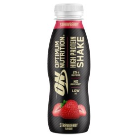 OPTIMUM SHAKE RTD À HAUTE PROTÉINE FRAISE 1 portion, 330 ml