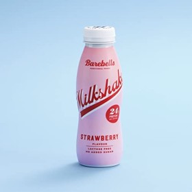 Barebells | Pack De Barebells Milkshake 8x330 Ml | Boissons protéinées | Pack de milkshakes protéinés - Fraise
