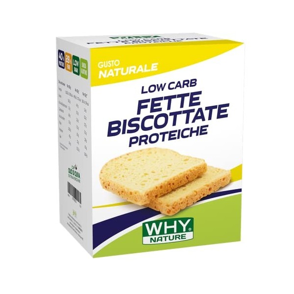 WHY NATURE Fêtes Bicotées protéiques 120 g naturel