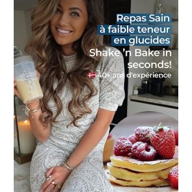 NUPO One Meal +Prime Pancakes I Savoureux substitut de repas pour un régime alimentaire équilibré I Aide à perdre du poids I 