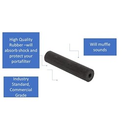 Rattleware Couvercle de barre de rechange en caoutchouc pour boîte à chocs – 16,5 cm