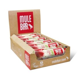 MULEBAR - Boite De 24 Gels Energétiques - Pomme - Vitamice C - Antioxydant - Système Immunitaire - 2EN1 - Gel Pur Ou Dilué - 