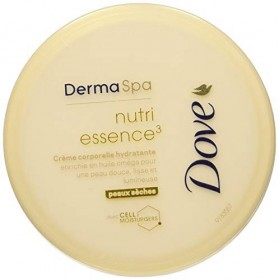 Dove, Crème hydratante corps, DermaSpa, Nutri Essence³, Enrichie en huile oméga Le pot 300ml 