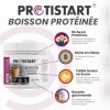 Lot de 3 - Boisson protéinée Chocolat Noisette PROTISTART - Pot 300g - 36 portions