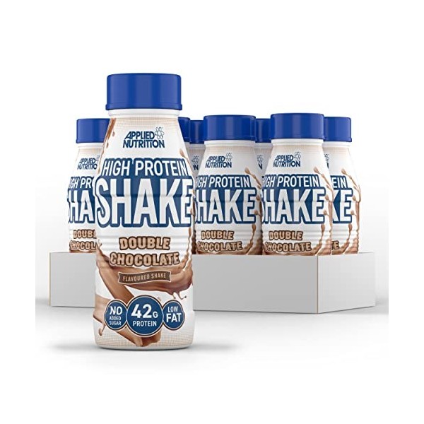 Applied Nutrition Rtd High Protein Shake Double Chocolate 500MlX 8