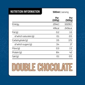 Applied Nutrition Rtd High Protein Shake Double Chocolate 500MlX 8