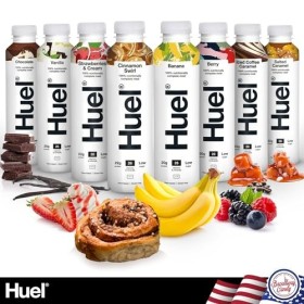 Huel Lot de 8 variétés prêtes à boire