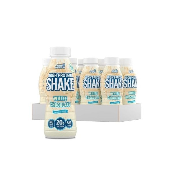 Applied Nutrition Rtd High Protein Shake White Chocolate 330Ml X 8