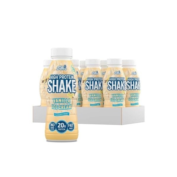Applied Nutrition Rtd High Protein Shake Vanilla Ice Cream 330Ml X 8