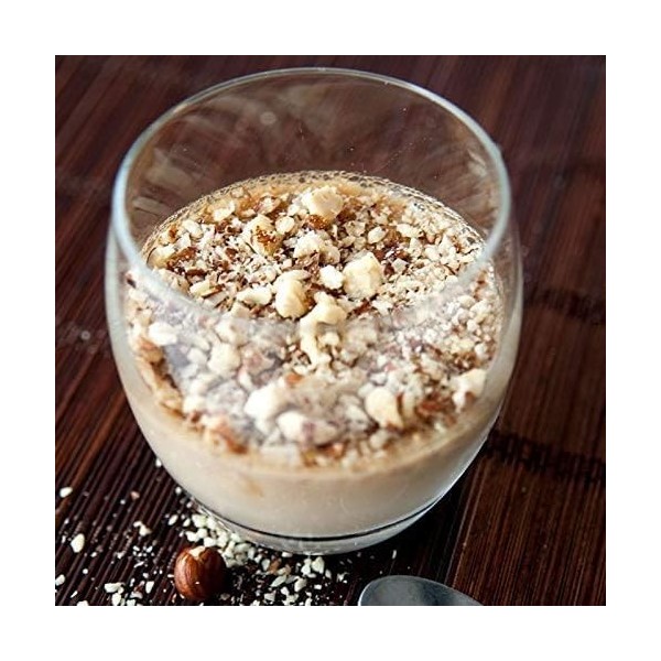 Crème dessert hyperprotéinée saveur Noisette Praliné - Lot économique de 20 Entremets - Dessert de régime - Dessert minceur